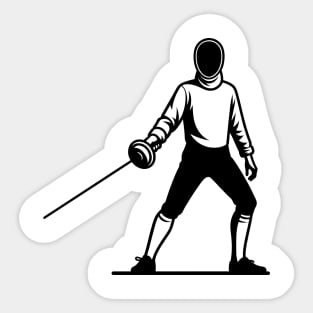 Fencer Sticker